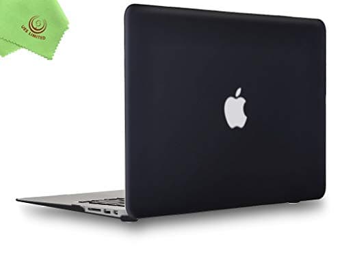 UESWILL Case for 2010-2017 Release MacBook Air 13 inch, Black