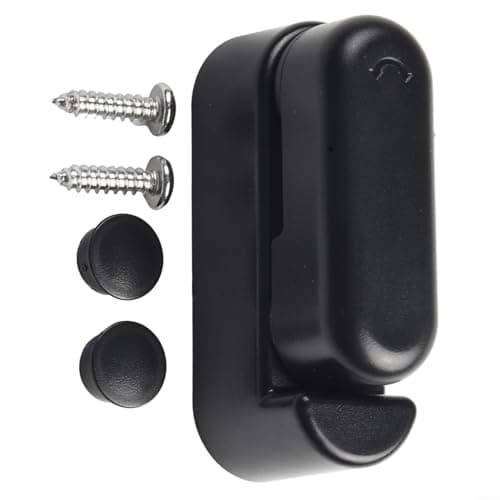 SageFurned Screw Lock Made of ABS for Caravan Folding Table, for Robust Table Lock up to 18 mm Thickness, Lightweight Camping Accessories (Rotary Buckle) — view 2