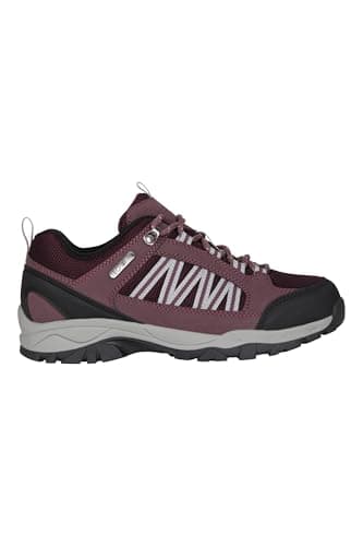 Mountain Warehouse Path Womens Outdoor Walking Shoes Purple 5 — view 4