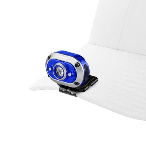 NEBO Mycro 450 – 450 Lumen Rechargeable Head Torch & Cap Light, Blue — view 2