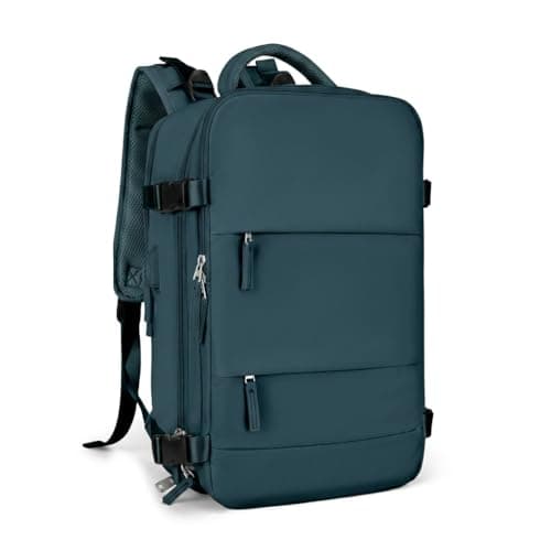 SOONHUA Travel Backpack with Vacuum Bag and Pump
