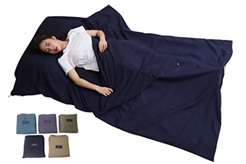 JITTY Sleeping Bag Liner 210x115cm(Navy)