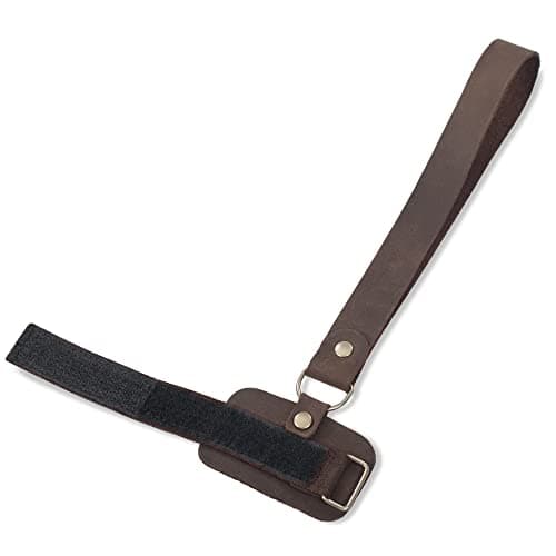Asterom Genuine Leather Walking Stick Strap, Wrist Strap for Walking Sticks — view 2
