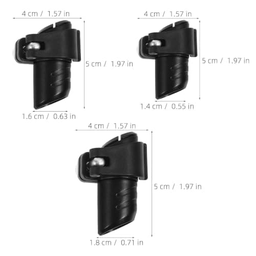 3pcs Walking Pole Flip Lock Quick Release Clamp for Hiking Poles — view 2
