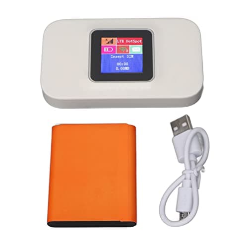 Vikye 5G Wifi Router, 300Mbps 5G Portable Wireless Network Router Mini Smart Router USB Portable with Wifi SIM Card Slot