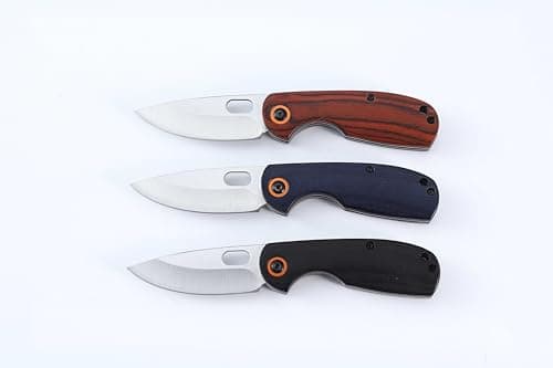 FFT VIPER UK LEGAL FOLDING KNIFE EDC Stainless Steel Folding Pocket Knives WOOD (BLUE) — view 2
