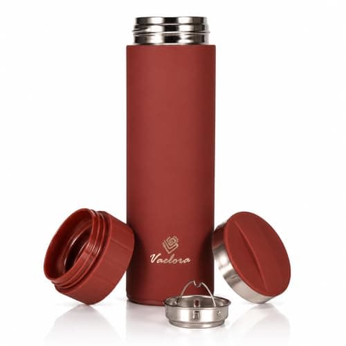 VAELORA Insulated Water Bottle, Leakproof Stainless Steel Flask 450ml