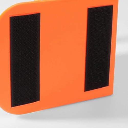 Sharplace Car Trunk Organizer Secure Storage Divider Partition Sturdy Flexible Layout Suitable for road trips daily commuting school runs athletic events, Orange, S — view 4