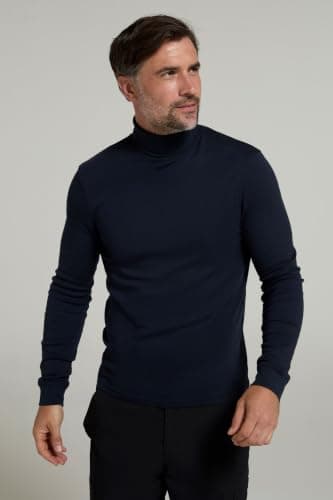 Mountain Warehouse Meribel Mens Thermal Baselayer Top Navy M — view 2