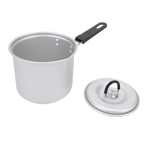 Kikumi Folding Camping Pot 770ml Lightweight Aluminum Cookware with Lid — view 4