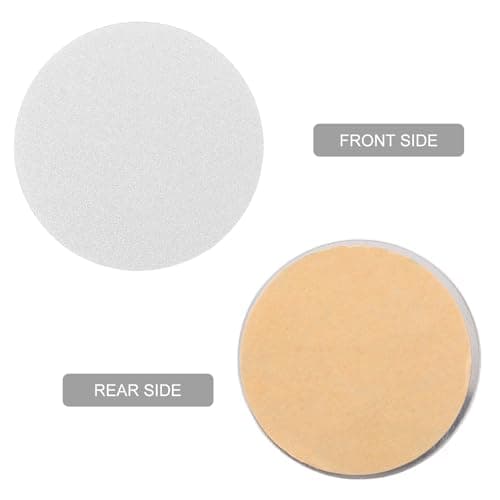 Self Adhesive Metal Plates for Magnetic Mount, 6 Pack Silver Iron — view 3