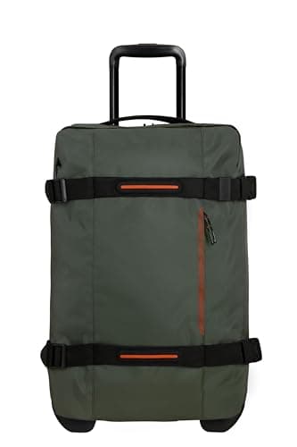American Tourister Urban Track, Travel Bag with 2 Wheels, 55 cm, 55 L, Dark Khaki