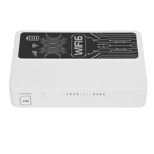 GOWENIC Pocket 4G WiFi Mobile Hotspot for Travel (White) — view 5