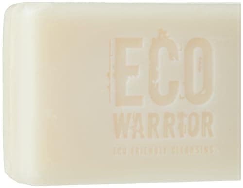 Eco Warrior Shaving Soap Bar for Men & Women, Bergamot & Lime, Vegan, 100g — view 2