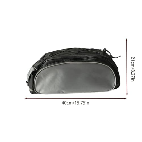 Bicycle Pannier Rack Bag Waterproof Pannier Bag with Adjustable — view 5