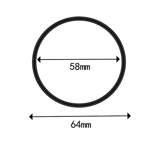 2pcs Replacement Rubber Lid Seals for Contigo Byron Travel Mug — view 2