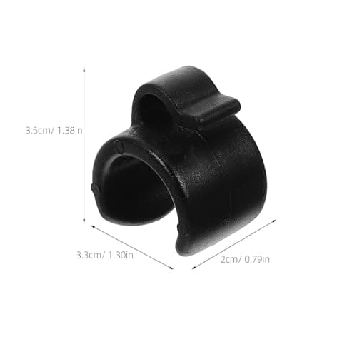 20 Pack 25mm Cable Clips for Tripods and Speaker Stands — view 2