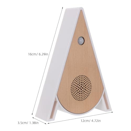 Singing Bird Box Motion Activated Wooden Sound Machine for Home Yoga — view 2