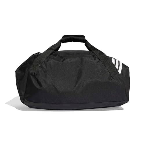 adidas Unisex Tiro Duffle Bag Medium Duffel Bag, Black/White, One Size — view 2