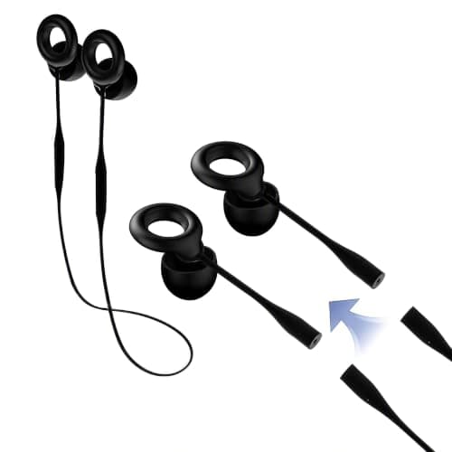 Silicone Earplug Lanyard, Magnetic Connector Cord, Soft Flexible