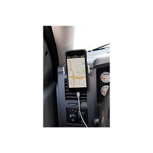 Belkin Car Vent Mount for iPhone, Samsung, Silver — view 2