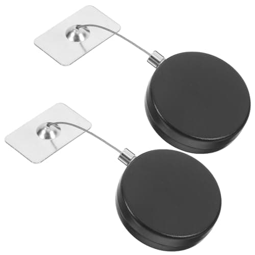 Retractable Cable Lock with Automatic Retraction 2pcs for Security