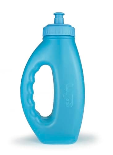 Ultimate Performance UP Runners Bottle 580cc Blue Carbon Neutral Certified BPA free flexible food grade plastic Fully Recyclable Ergo Shape Soft Spout Cap Run Hike Outdoor Sport Marathon Ultimate