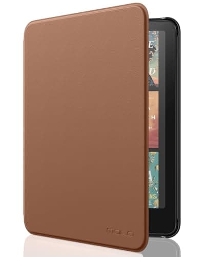 MoKo Case for 7" Kindle Paperwhite 12th Gen&Colorsoft 2024, Brown