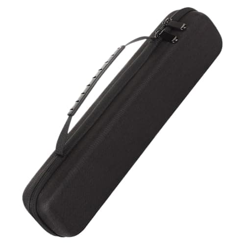 Flute Carrying Case - EVA High Density Shock Resistant Pouch - Travel Case for Curling Iron with Zipper, for Music Enthusiasts, Flute, Women, Travellers — view 6
