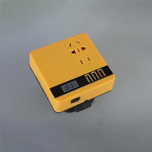 Friendly Battery Inverters Intelligent Voltages Converter Travel Power Adapter Innovative Battery Adapter for Home Overloading Protections Device — view 5
