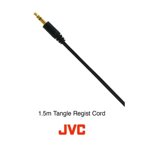 JVC Wired Lightweight Headphones - Black (Pack of 2) — view 4