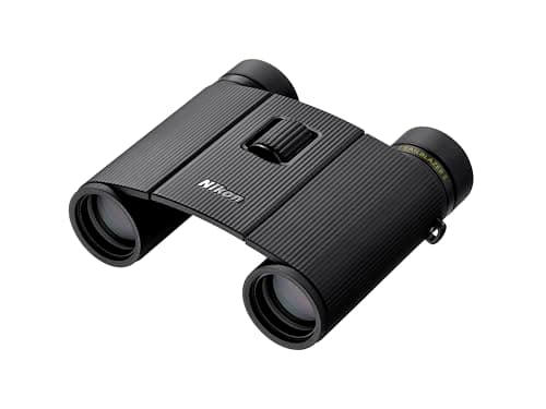 Nikon Trailblazer II 10x25 | Ultra-Compact Waterproof and Fogproof Travel Binoculars with Multilayer-Coated Optics and Rubber-Armored Body