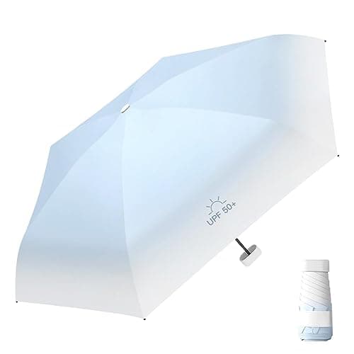 Fulenyi Sunshade Umbrella, Travel Umbrella, Sun UV Protection, Flat, Foldable, Windproof, Fast Dry Umbrella, Ultra Lightweight, Pocket Umbrella For Walking, Small Umbrella For Rain & Sun