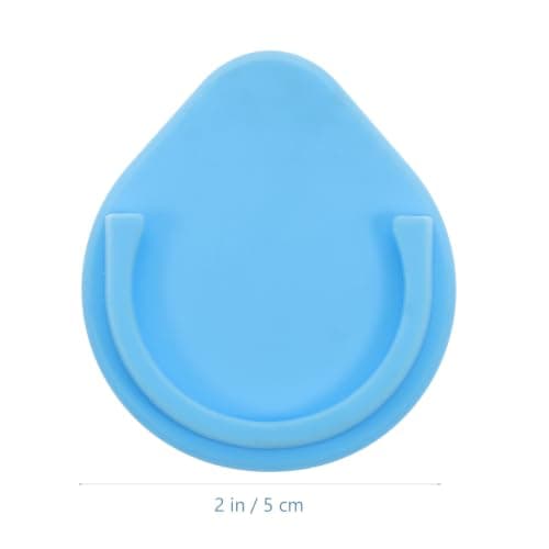 HAKIDZEL Self-adhesive Car Phone Holder Stand for Phone, Blue Silicone — view 2