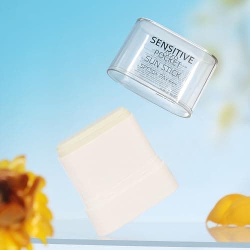 Mineral Sunscreen Stick for Face & Body, 2 Pack Sensitive Portable Matte Sun Stick SPF50, Travel Size, No White Cast, Lightweight & Non-Greasy Broad Spectrum Sun Protection for Daily Use — view 6