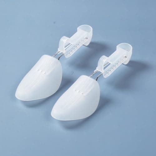2 Pairs Adjustable Shoe Shaper Pair for Men Shoes, Pp Metal Plating — view 4