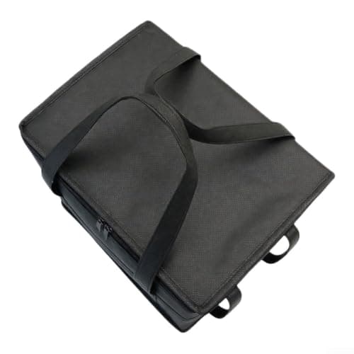 30L Non-Woven Insulation Bag, Large Capacity Cooler for Picnic(black) — view 3