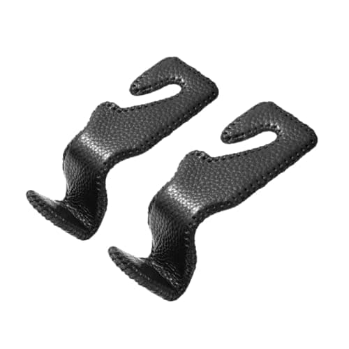 ARTSEWPLY 2 Pcs Vehicle Seat Back Hooks Auto Headrest Hangers Car Seat Back Storage Hangers with Stainless Steel Material and Excellent Bearing Capacity for Coats and Clothes