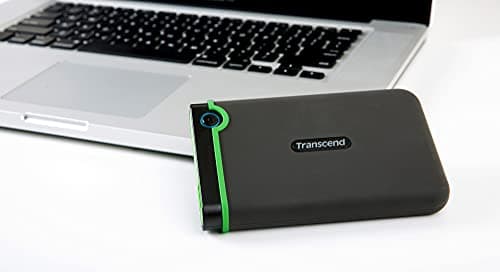 Transcend StoreJet 25M3 1TB Rugged Portable Hard Drive, Military Grade Shockproof, USB-A 3.1 Portable HDD for PC, Mac & Laptop, Iron Gray TS1TSJ25M3S — view 4
