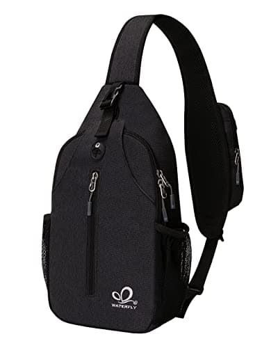 Waterfly Sling Backpack with Phone Pocket, Crossbody Bag for Men Women