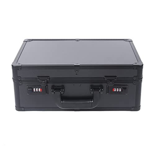 Hairdressing Bag with Combination Lock - Barber Carry Case for Hair Trimmers, Scissors & Hairdressing Supplies | Storage Bag (Black, 40 x 40 x 18 cm) — view 6