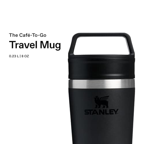 STANLEY 1913 Cafe to-Go Travel Mug 0.23L - Black — view 4