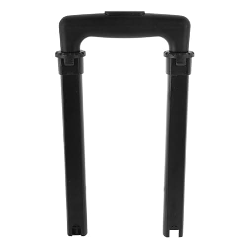 MALUGOGO Suitcase Telescopic Handle 3 Section Iron Retractable Rod Black