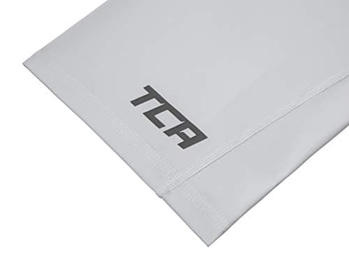 TCA Men's Pro Performance Compression Base Layer Thermal Under Shorts - Pro White, L Men — view 4