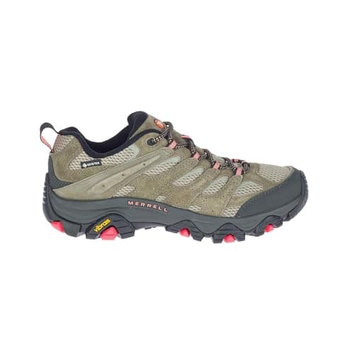Merrell Women's Moab 3 GTX Waterproof Walking Shoe, Olive, 6 UK