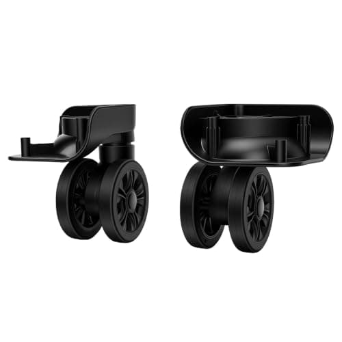 Julihai Luggage Wheels Replacement, Silent ABS, Universal Fit, 2-Pack — view 2