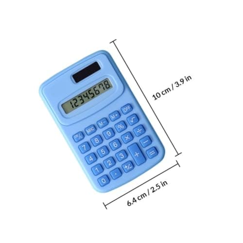 4pcs Pocket Calculator for School Back to School ABS Basic Arithmetic — view 2