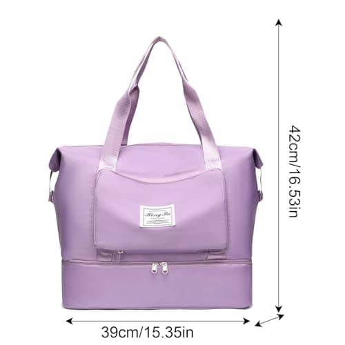 Duffle Bag for Travel Foldable Organizer Bag, Reinforced Handle — view 5