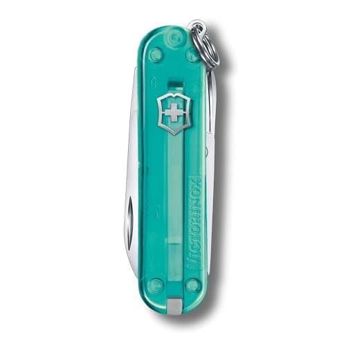 Victorinox Swiss Army Knife Classic SD, Pocket Knife, 7 Functions, Mint — view 2