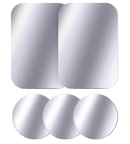 WONLIVE Metal Mount Plate for Magnetic Phone Car Holder, Car Magnet Sticker